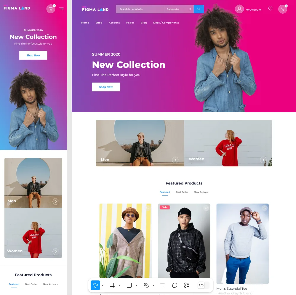 Eswap online store project preview